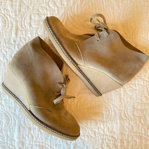 J. Crew MacAlister Wedge Booties